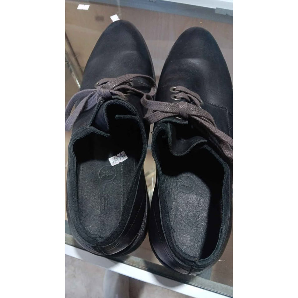 Men's All Saints Black Leather Dress Shoe Size 45