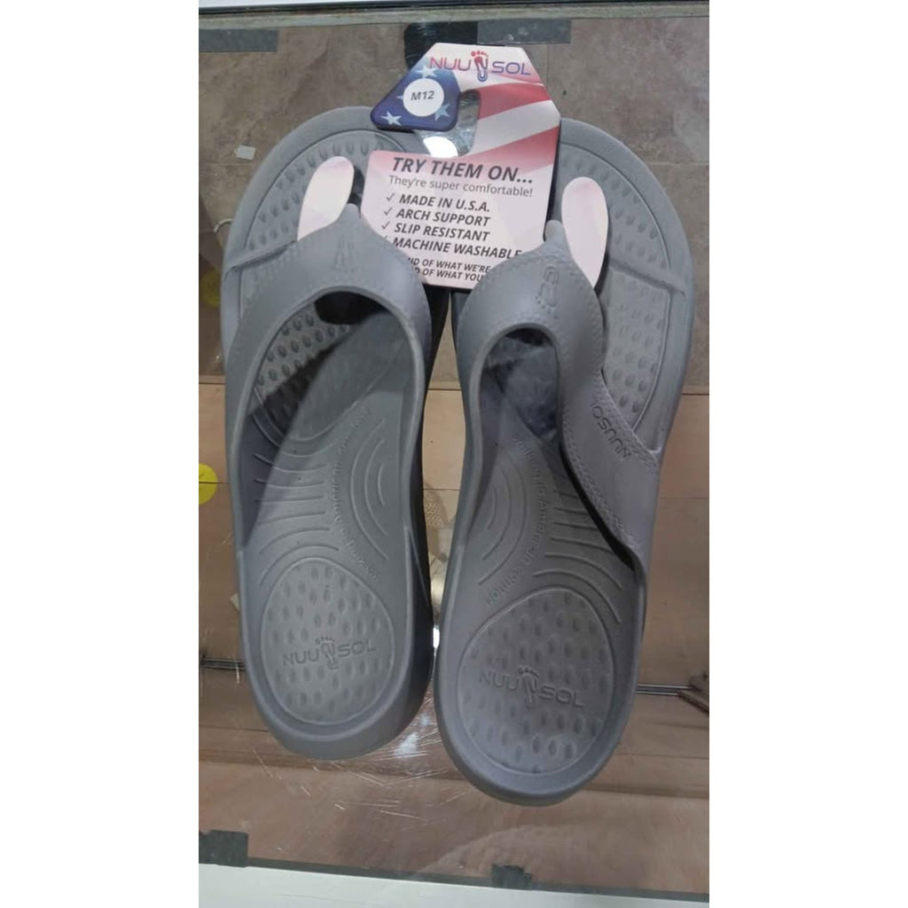Mens Nuusool Comfort Flip Flops Sandals size 12