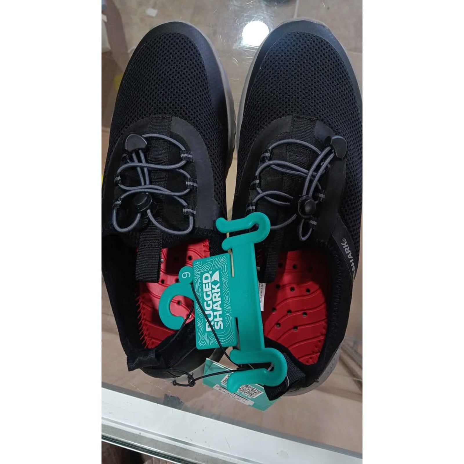 Rugged Shark Mens Water Shoes Size 9