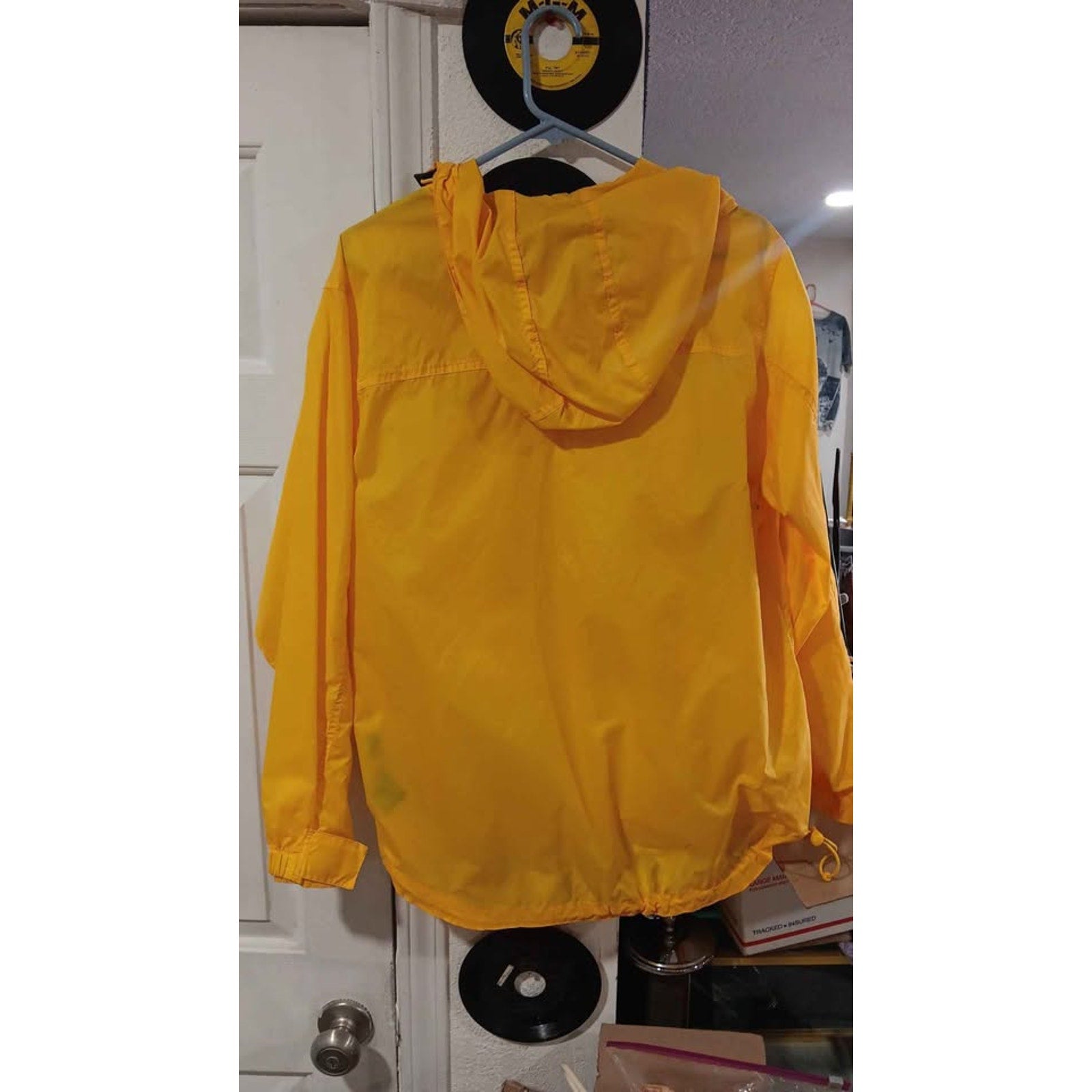 Vintage Y2K Tommy Hilfiger Tommy Jeans Windbreaker Yellow Size Medium