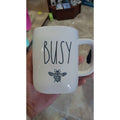 Rae Dunn Busy Bee White Mug