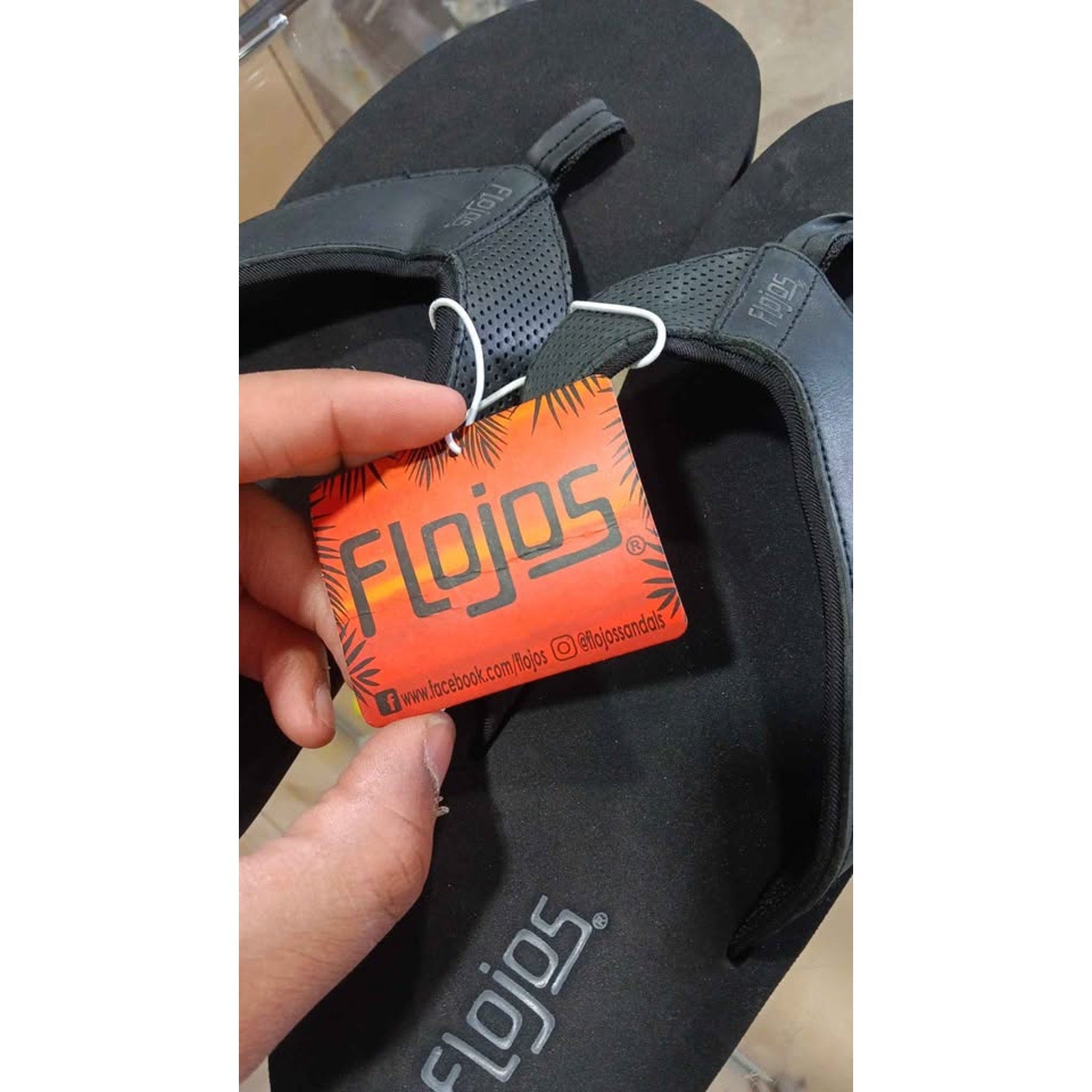 Flojos Mens Sandals Leather Size 11