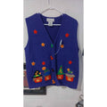 Vintage Halloween Mandall Bay Vest Size Large