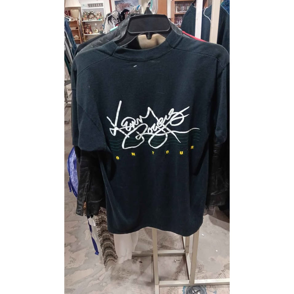 Vintage Kenny Roger's On Tour Single Stitch 90s