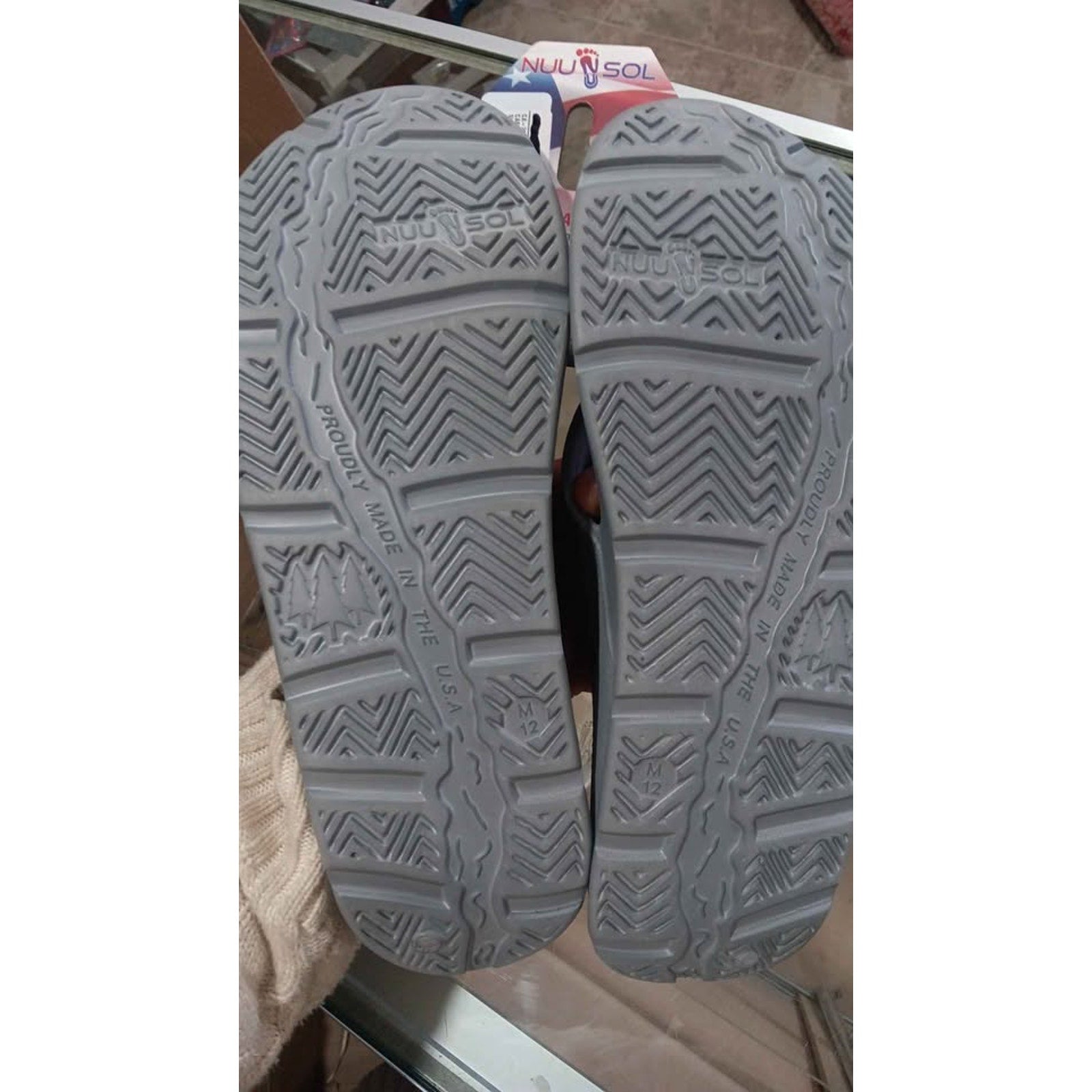 Mens Nuusool Comfort Flip Flops Sandals size 12