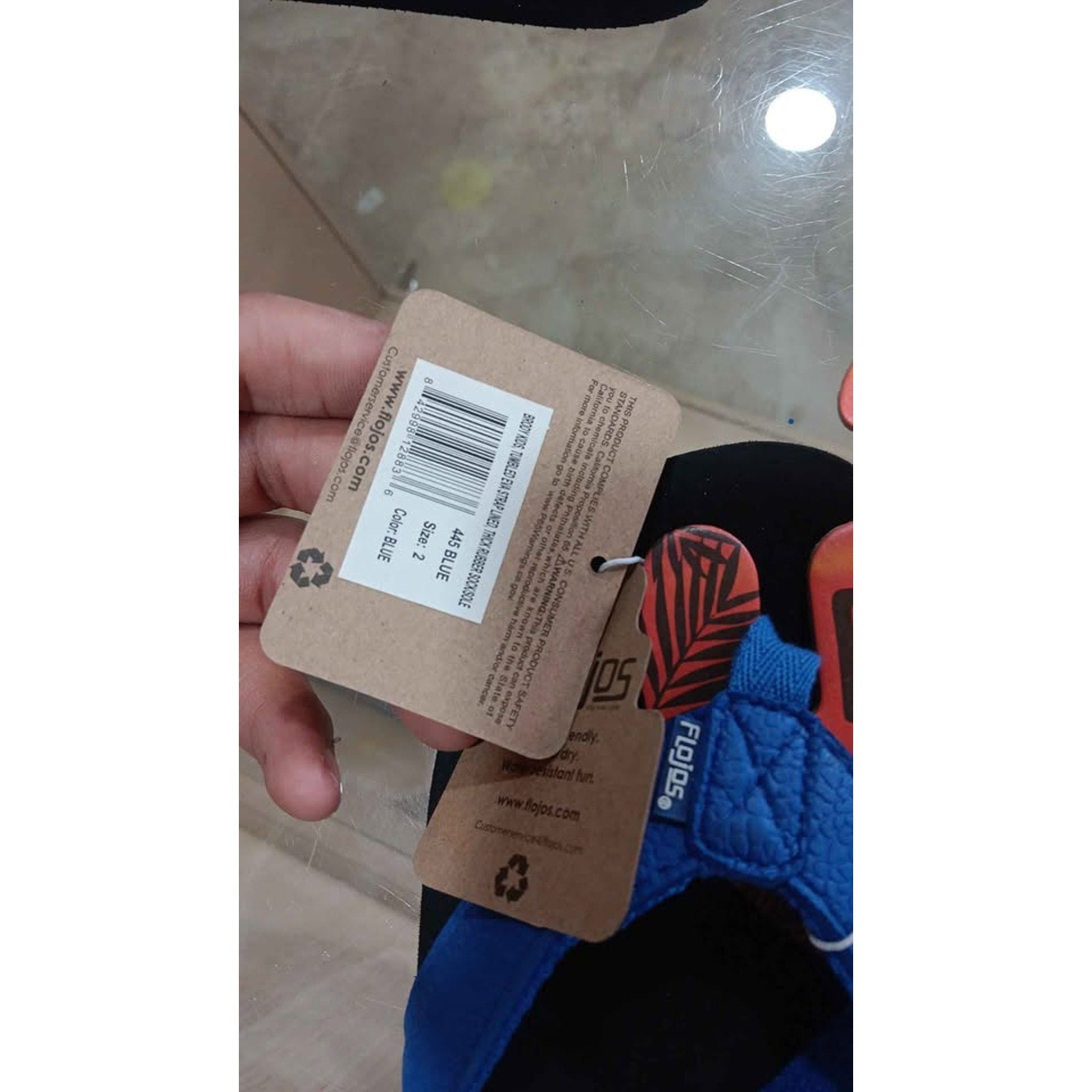 Flojos Kids Comfort Sandals Size 2