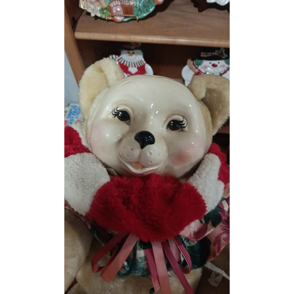 Vintage  Just Ducky The Bandbox Bears 1991 Plush Teddy Bear Poseable 18"