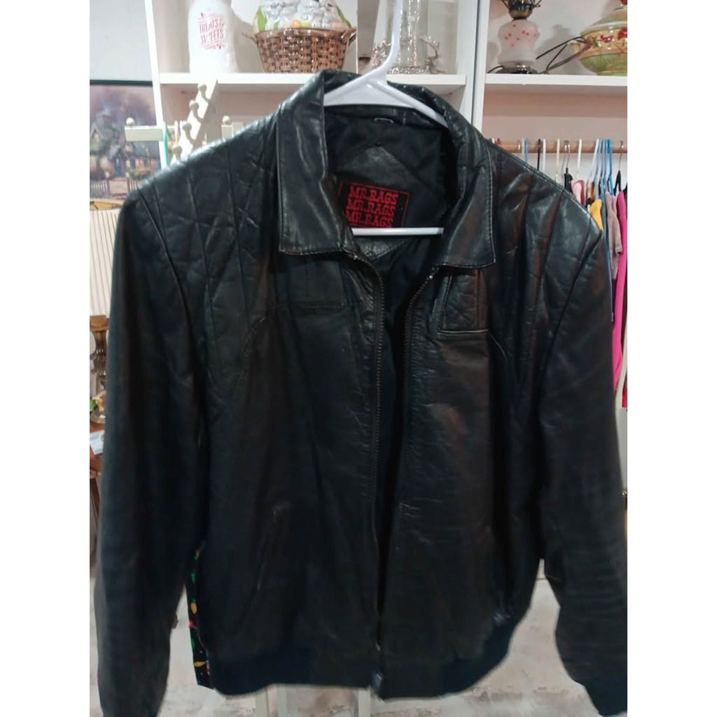 Vintage Mr. Rags Leather Jacket Size 44