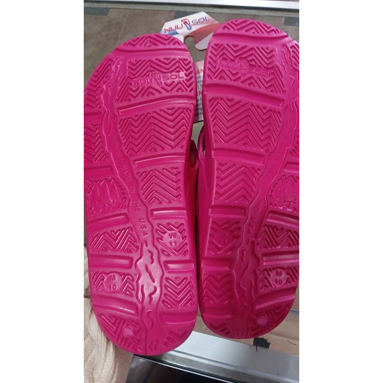 Nuusol Confort Sandals Pink Womens Size 11