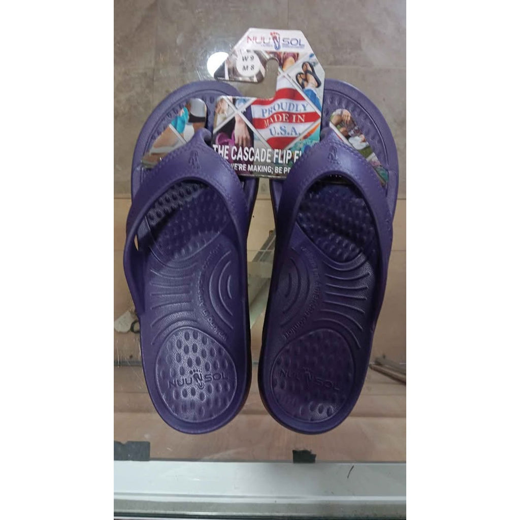 Nuusol Cascade Morning Violet Comfort Sandals Size 9