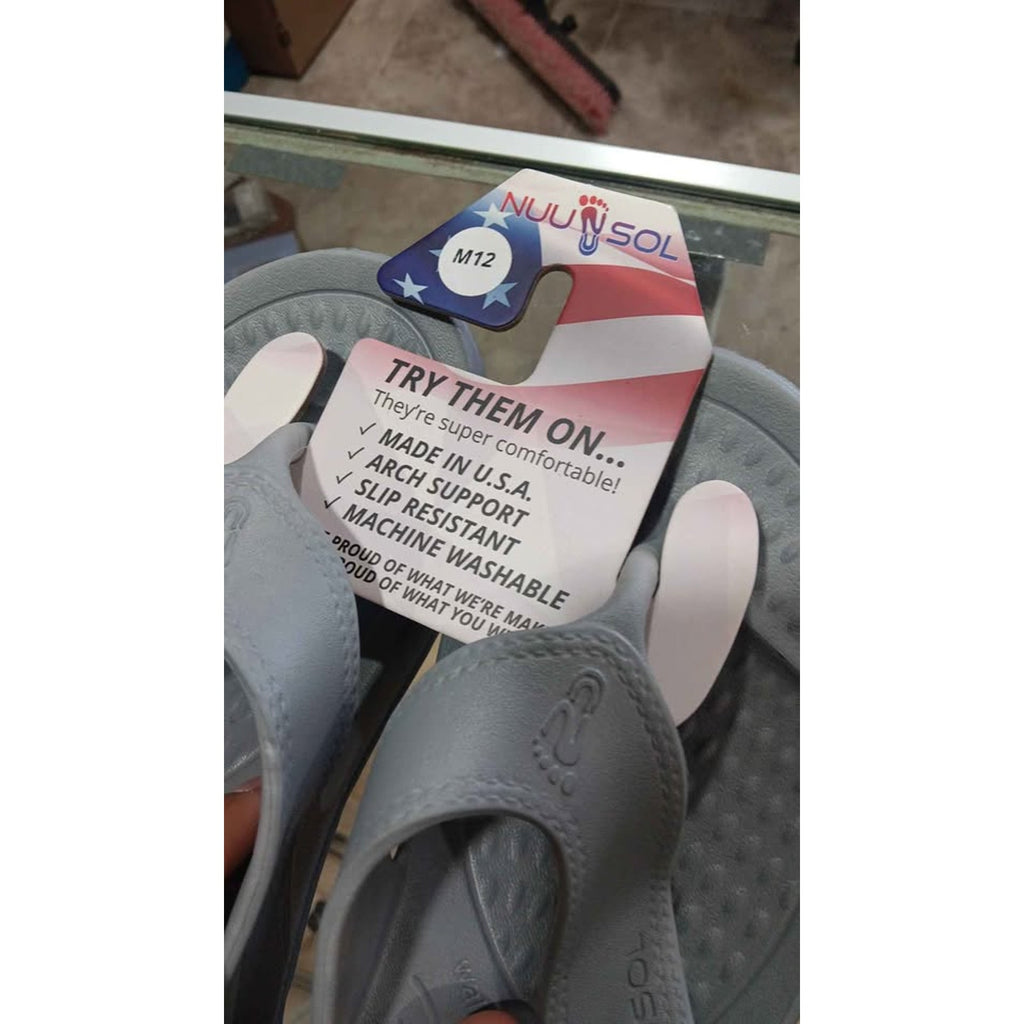 Mens Nuusool Comfort Flip Flops Sandals size 12