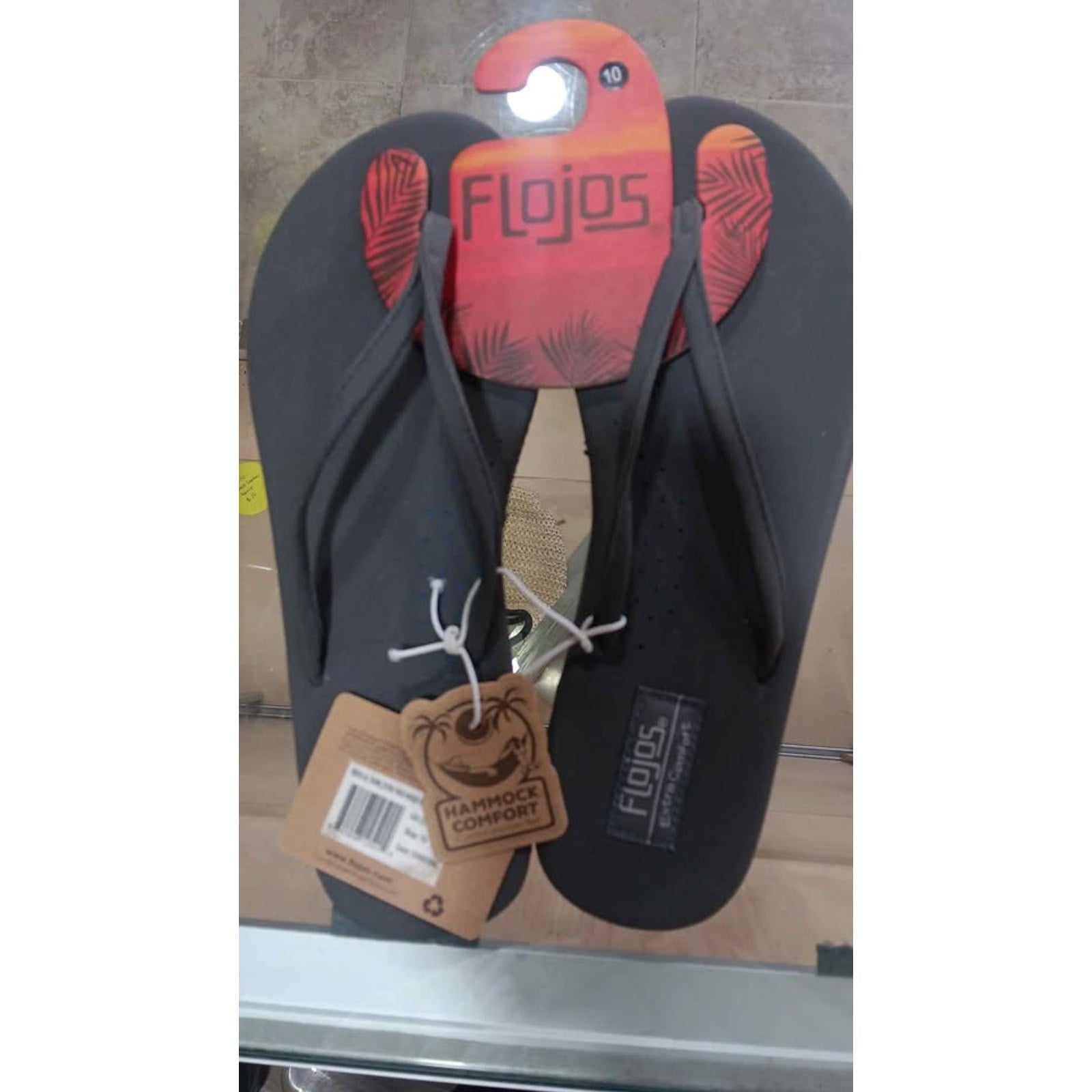 Flojos Women's Grey Extra Comfort Size 10