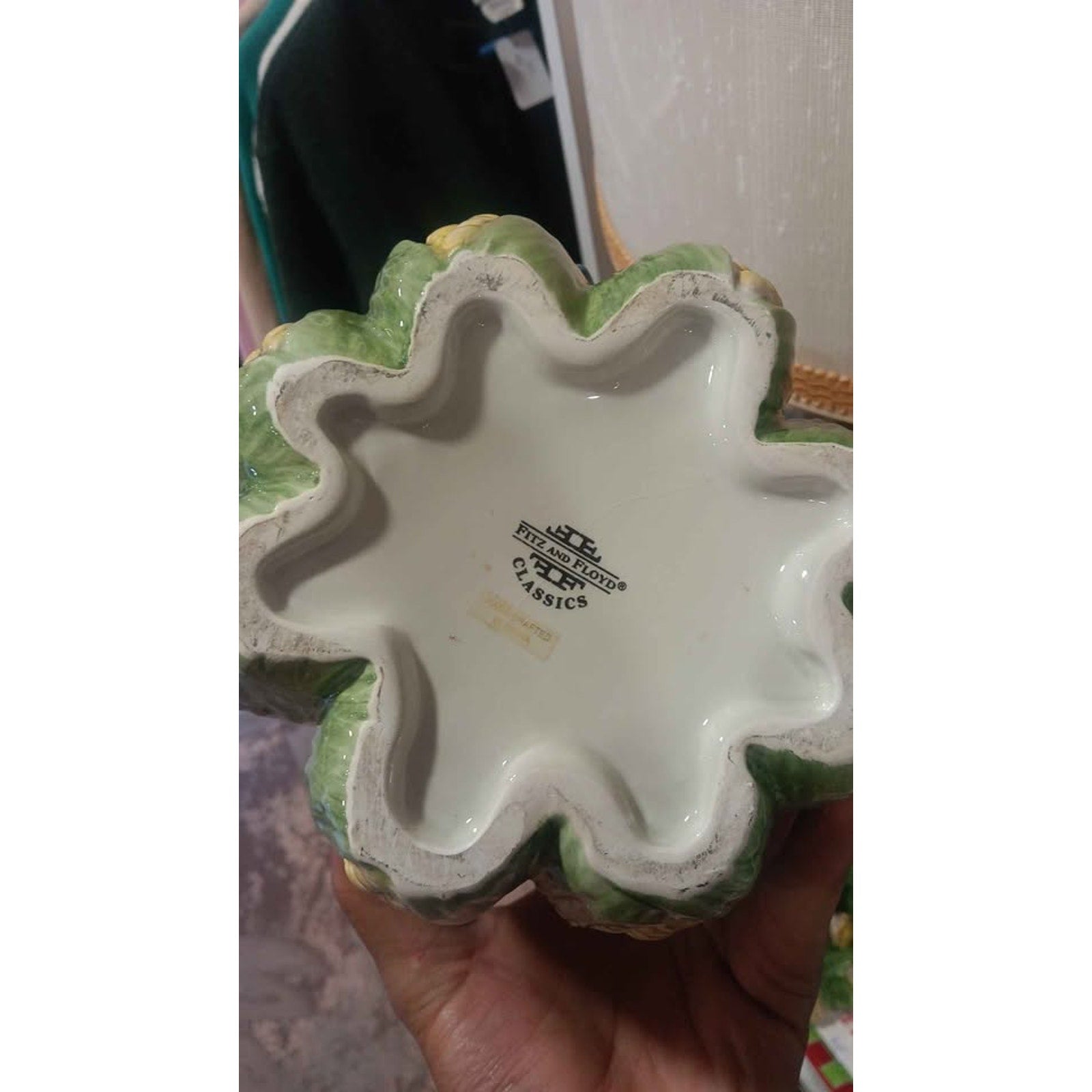 Fitz and Floyd Classics Corn on The Cob  Vegetable Canister Cookie Jar